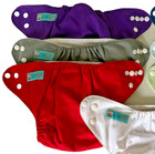 Alvababy Seven Pack Cloth Diapers  New Pack With  Microfiber Inserts  Washable