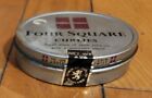 Vintage Round Four Square Curlies Tobacco Tin  Empty  2nd We Have