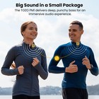 Tozo Clip-on Wireless Bluetooth 5 4 Speaker Wearable With Magnetic Portable