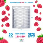 Thermal Bubble Mailer 11x15 In 50 Pack  Insulated  Waterproof For Cold Shipping