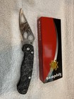 Spyderco Paramilitary   cut-through  Folding Knife   Only 1200 Made Limited Run 