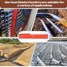 Pvc Heating Blanket For 2  To 3  Pvc Conduit Pipe Bending 800w 120v Pipe Bender