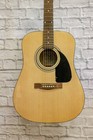 Fender Fa-115 Dreadnought Acoustic Guitar - Natural  smudges And Scratches On Ba