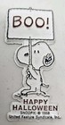 Vintage Snoopy Peanuts Happy Halloween Boo  Magnet