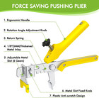 Tile Leveling System 1 8   kit  600pcs Tile Leveler Spacers Clips 200pcs Reusab   
