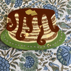 Coton Colors Happy Everything Pancakes Large Attachment Retired  Rare
