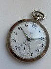 Rare Vintage Antique Beautiful Pocket Watch Eric Ancre 15 Rubis Swiss