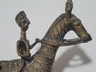Vtg Antique Handcrafted Brass Indian Dhokra  dokra  Sculpture Eastern Art