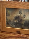 Framed Postcard Picture Of Florida Highwaymen Rural Painting Art - Alfred Hair