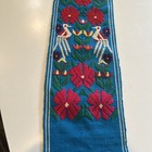 Vtg Mayan Chiapas Tapestry Wall Hanging 6    By 27    Wow
