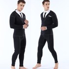 Men Women Wetsuit 3mm Neoprene Back Zip Full Body Wet Suit For Surfing Diving