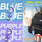 Personal Alarm Safe Sound For Women Kids Elders  2 Pack Cute Blue purple