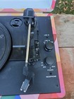 Victrola Vintage 3-speed Bluetooth Portable Suitcase Record Player Color Bubbles