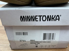 Minnetonka Sheepskin Softsole Moccasin Slippers In Golden Tan Men s Size 8 New