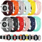 Silicone Strap Band For Apple Watch Sports Series 6 5 4 3 2 1 Se 38 40 42 44mm