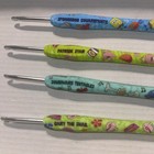 Full Set Of Spongebob Squarepants 4 Mm  Crochet Hooks From The Woobles Bundle