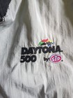 Vtg 90s Daytona 500 Racing Jacket Stp American Made Sz Sm Checkered Flag Nascar