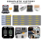 Laser Bore Sighter Kit Green red W  50 Adapters  17 Cal To 12ga Universal Sight