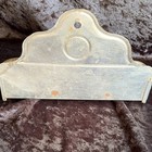 Vintage Wall-mount Comb   Brush Holder Rack With  comb   Brush  Text