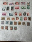 Latvia  Lot Of 28  Old Time Latvian Group Of Used And Unused Stamps