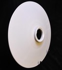 Vintage Industrial 10 Fat Pancake Style Milk Glass Lamp Shade 2 1 4 Fitter