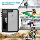 For Iphone 7 8 Plus Waterproof Dirtproof Shockproof Case Cover Screen Protector