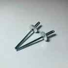 100pc Large Flange Aluminum Pop Rivets 1 8  X 3 8    Big Head Steel
