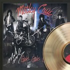 Motley Crue Framed Lp Record Reproduction Signature Display   m4 