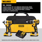 Dewalt 20v Max Xr Cordless Brushless Drill impact 2 Tool Combo Kit