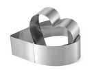 Stainless Steel Large Heart Cookie Cutter Heart Cake Mold Ring Pan Cake Mold    