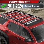 Full Size Roof Rack Cargo Basket Cargo Rack For 2010-2024 Toyota 4runner 5th Gen