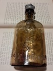 Vintage Royall Bay Rhum Aftershave Bottle     Embossed Glass     Original Cap       