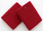 Nike Dri-fit Basketball Wristbands 4  Adult Team Crimson white