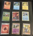 Large Binder Collection Lot With 76   Pokemon Cards Eng jap 