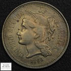1866 Nickel Three Cent Piece 3cn