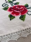 Mexican Carpet Embroidered Floral Design