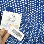 Nwt Lularoe Maxi Skirt Dress Xxs Blue And White Patriotic Americana July 4th