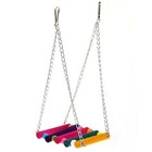    5pcs Pet Bird Parrot Parakeet Budgie Cockatiel Cage Hammock Swing Toy Hangi   