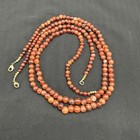 Ancient Roman Carnelian Agate Beads Necklace Beautiful Colour