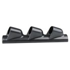 2   52mm Carbon Left Hand Drive Pod Look Pillar Triple 3 Hole Mount Gauge Holder