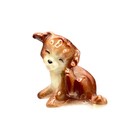 Hagen-renaker Retired Miniature Figurine Scratching Puppy