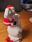 M-g Japan Pair Of Santa Alt   Pepper Shakers Vintage 1960 Rare Find  Pre-owned