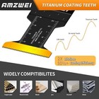 100pcs Oscillating Tool Blades  Titanium   Hcs Oscillating Saw Blades For Metal