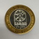  10 Slots A Fun  Las Vegas  999  60 Oz Silver Round Token Gaming Winner