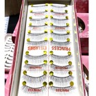 30 Pairs Style Natural False Long Eyelashes Crossed Reusable Soft Fake Lashes
