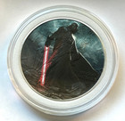 Darth Vader Star Wars American Silver Eagle  999 Silver Dollar Coin Limited Ed 