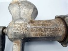 Antique Ovb Hibbard Spencer Bartlett No 80 Cast Iron Meat Grinder Food Chopper