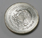 1985 Mo 1 Onza Mexico Libertad Plata Pura 1 Troy Oz  999 Fine Silver Coin