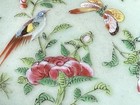 Antique Chinese Celadon Glazed Plate Birds Butterflies Floral