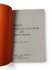 Hoey s Pendulum Clock Repair And Service Manual 1971 Book By Robert J  Hoey
